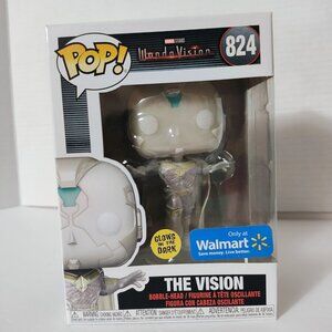 Pop! Marvel - WandaVision - The Vision #824 (Walmart Exc) Glows in the Dark